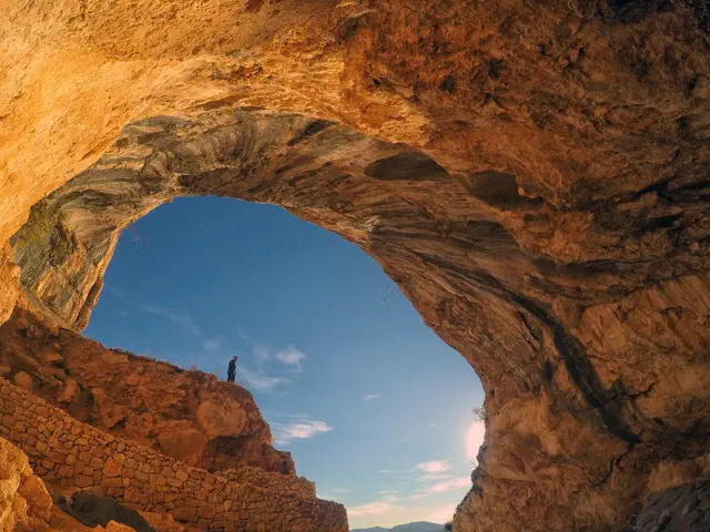 Red Rock cave site in Montenegro